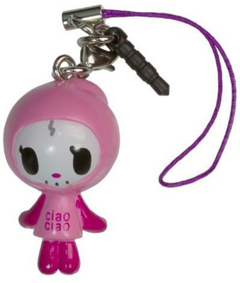 

Tokidoki Ciao Ciao ~15" Mini Frenzies Clip + Phonezie Charm(Pink)
