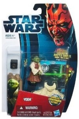 

Hasbro Attack Of The Clones 3.75 Inch Yoda Action Figure(Multicolor)