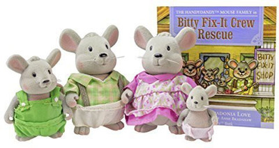 

Li'l Woodzeez Handydandys Mouse Family(Multicolor)