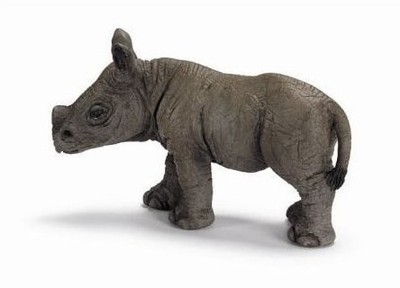 

Schleich African Black Rino Calf 14395(Grey)