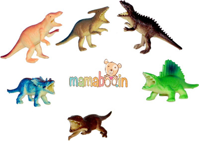 

Mamaboo Dino Set 8A - Set of 6 Figures(Multicolor)