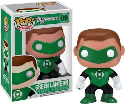 Funko Green Lantern Pop Heroes(Green, Brown)