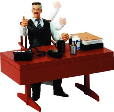

Toybiz Spiderman J Jonah Jameson With Desk Pounding(Multicolor)