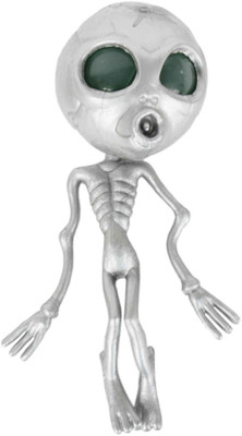 

Tootpado Anti Stress Squeeze Balls Alien Design (Silver) - 1a237 - Toys With Gel(Silver)