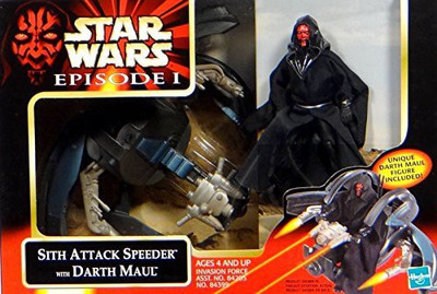 

Star Wars Episode I Sith Attack Speeder With Darth Maul(Multicolor)