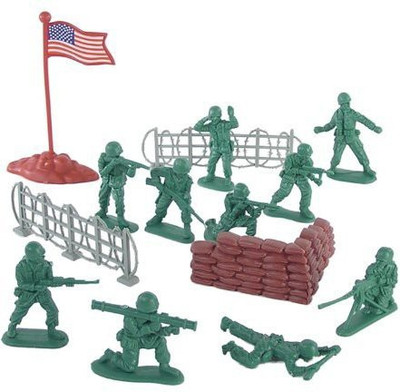 

Billy V Wwii Us Plastic Army Men 38Pc Set Of 54Mm Soldier+(Multicolor)