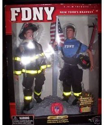 

action figures Fdny 9/11/01 Tribute New York'S Bravest(Multicolor)