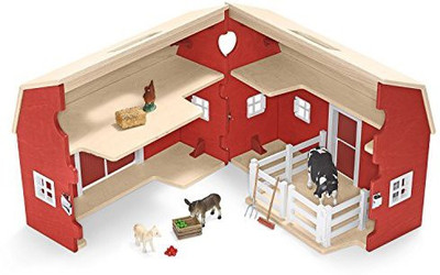 

Schleich Portable Barn with Accessories(Multicolor)