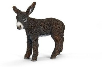 

Schleich Poitou Donkey Foal(Black)