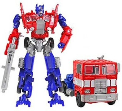 

Kiditos Transformers Optimus Prime Die Cast Metal Edition Robot to Truck Converting Figure(Multicolor)