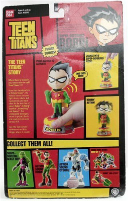 

Teen Titans Superdeformed Robin ~5" Feature With Sound(Multicolor)