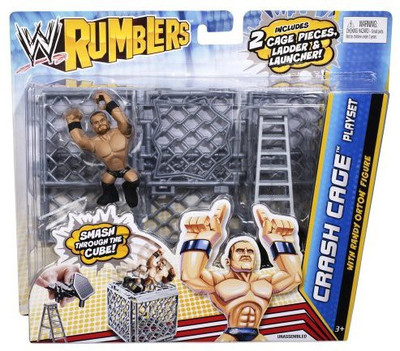 

Mattel Wwe Rumblers Crash Cage Playset With Randy Orton(Multicolor)