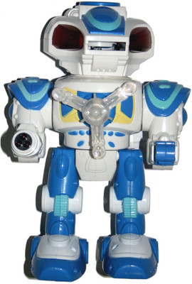 

Adraxx Disc Shooting Android Robot Toy(Blue)