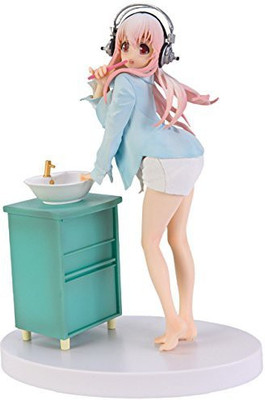 

Furyu Everyday Life Series 8" Super Sonico Morning Brush Version(Multicolor)