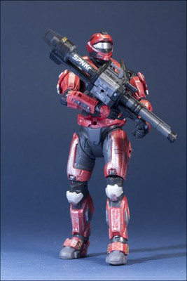 

McFarlane Toys Halo Reach Series 6 Spartan Recon Male Team Red(Multicolor)