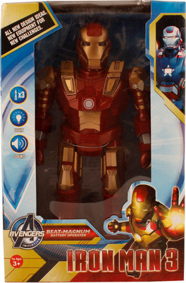 

RVOLD IRON MAN WITH FLASH LIGHT & SOUND(Multicolor)