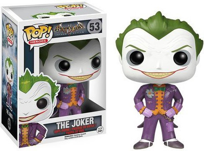 

Funko New Batman Arkham Asylum The Joker Pop Vinyl 53(Multicolor)