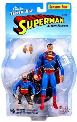 

DC Comics Justice League Alex Ross Series 3 Superman Robot(Multicolor)