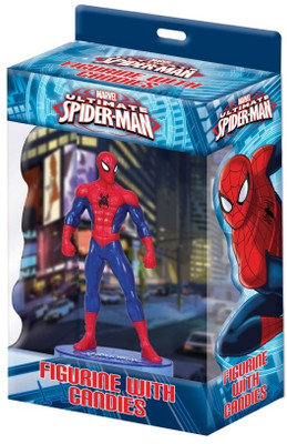 

GRVK Spiderman Figurine with Candies Standing Position(Multicolour)