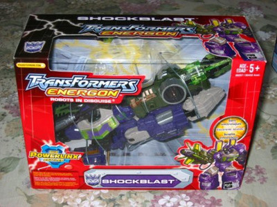

Hasbro Transformers Energon Shockblast Powerlinx Triple Changer(Multicolor)