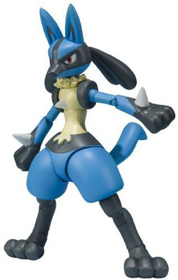 

Bandai Sh Figuarts Pokemon Lucario Finished Productjapanese Imports(Multicolor)