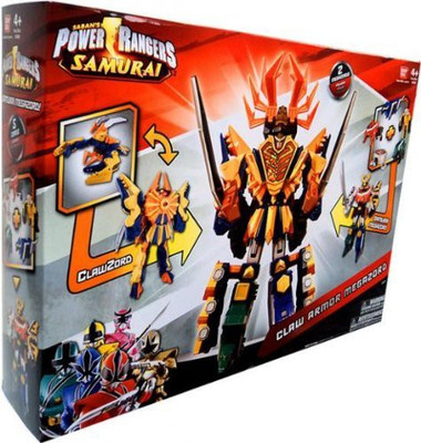 

Bandai Power Rangers Samurai Deluxe Dx 2Pack Claw Armor Megazord(Multicolor)