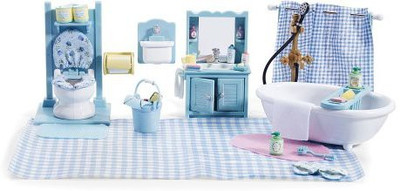 

Calico Critters Master Bathroom Set & Accessories(Multicolor)