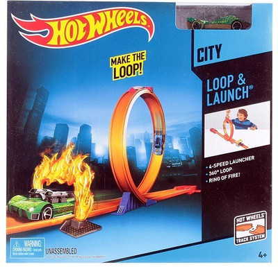 

Hot Wheels CITY LOOP AND LAUNCH - BCT35-1(Multicolor)