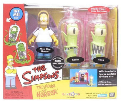 

Playmates The Simpsons simpsons interactive environment (playset) alien spaceship(Multicolor)
