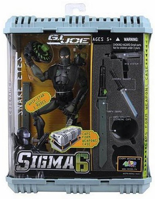 

Hasbro Gi Joe Sigma 6 Snake Eyes 8 Inch Commando(Multicolor)