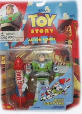 

Disney Story Buzz Lightyear With Flying Rocket(Multicolor)