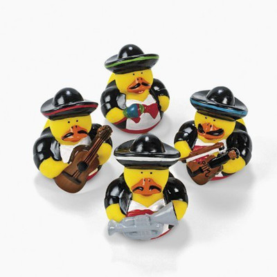 

Fun Express Mariachi Rubber Duckies (1 Dz)(Multicolor)