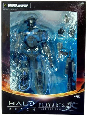 

Halo Reach Square Enix Play Arts Kai Series 2 Lieutenant Commander Kat(Blue)