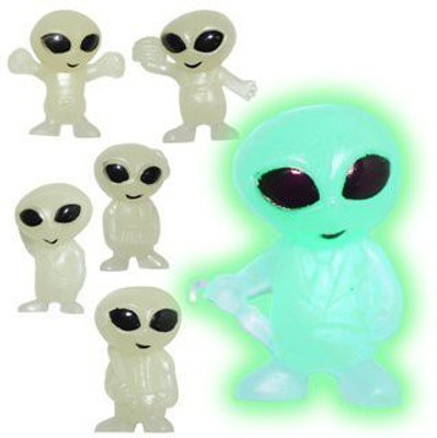 

Aliens 20 Tiny Glow In The Dark Alien(Multicolor)