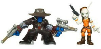 

Star Wars Galactic Heroes Cad Bane and Aurra Sing Pack(Multicolor)