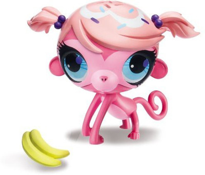 

Littlest Pet Shop Sweet Snackin' With Sound Monkey(Pink)