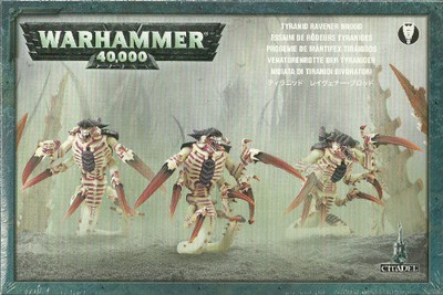

Games Workshop Tyranids Raveners Box Plastic Warhammer 40K 3 Models(Multicolor)