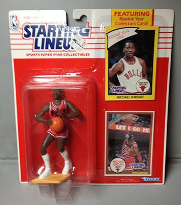 

Kenner 1990 Michael Jordan Starting Lineups 1989(Multicolor)