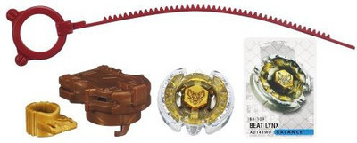 

Beyblade Metal Fury Bb109 Beat Lynx Ad145Wd Top(Multicolor)