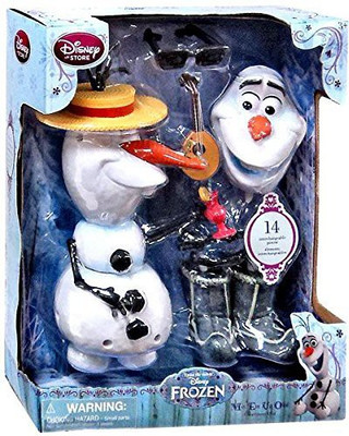 

Disney Interactive Studios Store Mix Em up Olaf - 14 Pull Apart Assortment Interchangeable Pieces NIB(Multicolor)