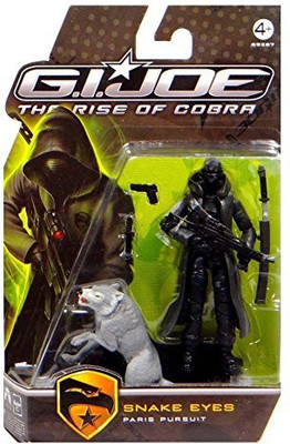 

G.I. Joe The Rise Of Cobra Movie Snake Eyes (Paris Pursuit)(Black)