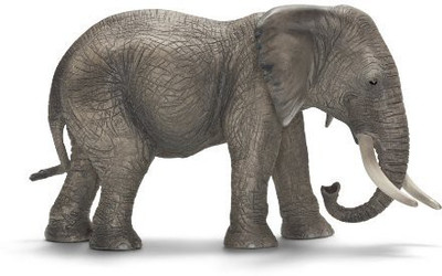 

Schleich African Female Elephant Toy Figure(Multicolor)