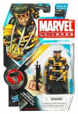 

Hasbro Marvel Universe 3 3/4 Inch Series 10 Action Figure Team X(Yellow)