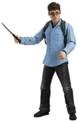 

NECA Harry Potter Deathly Hallows 7" Harry Potter Action Figure with Snatcher Case(Multicolor)