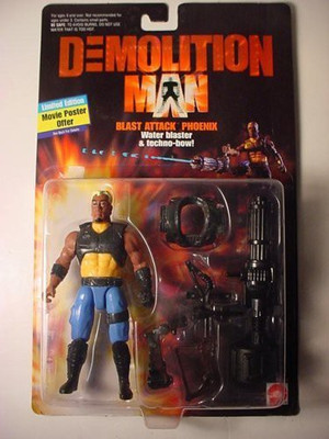 Demolition Man Wesley Snipes As Blast Attack Phoenix The Movie(Multicolor)