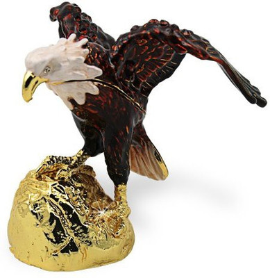 

Objet d' Art Objet D'Art Release 273 "E Pluribus Unum" Usa Bald Eagle(Multicolor)