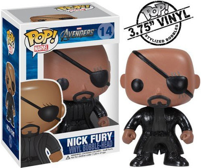 

Funko Pop Marvel (Bobble) Avengers Nick Fury(Multicolor)
