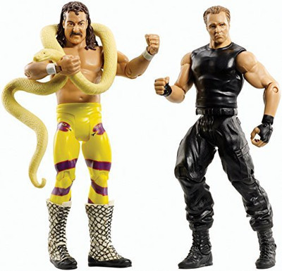 

Mattel Wwe Battle Pack Series 30 Jake The Snake Roberts & Dean(Multicolor)