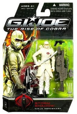 

G.I. Joe The Rise of Cobra 3 3/4" Action Figure Storm Shadow (Ninja Mercenary)(Multicolor)