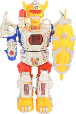 

Khareedi Beat Magnum True Hero Fighting Robot With Flashing Lights(Multicolor)